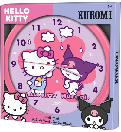 Zegar ścienny Hello Kitty 25 cm HK50199