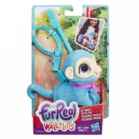 Maskotka furReal Friends Małe zwierzaki na smyczy, Małpka (E3503/E4777)