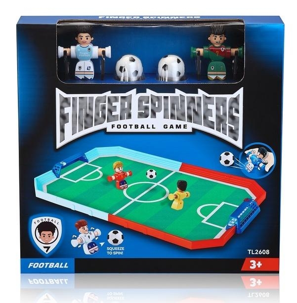 Finger spinners piłkarzyki z boiskiem