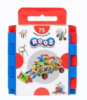 Klocki konstrukcyjne 75 elementów
