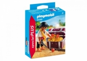 Playmobil Special Plus: Pirat ze skrzynią skarbów - figurka (9358)