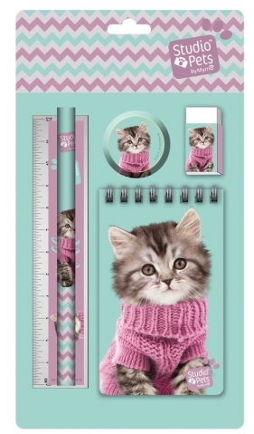 Zestaw 5 elementów Studio Pets Kot (PEZ-3627)