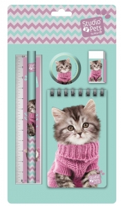 Zestaw 5 elementów Studio Pets Kot (PEZ-3627)