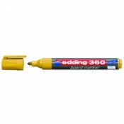 Marker suchościeralny Edding 360 żółty okrągła końcówka 1,5-3mm (360/005/Z ED)