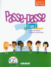 Passe-Passe 2 etape 2 Podręcznik + ćwiczenia + CD - Pozzana Laurent, Meynardier Marion
