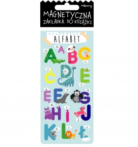 Zakładka magnetyczna - Tabliczka alfabet