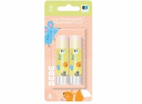 Klej w sztyfcie transparentny 8g BB Kids Pastel