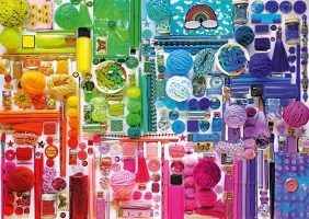 Puzzle Premium Quality 1000: Wszystkie kolory tęczy