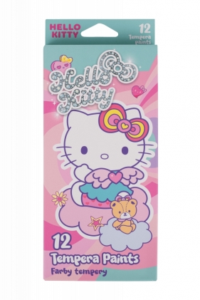 Coolpack, Farby tempera w tubie Hello Kitty - Pink 1, 12ml x 12 szt (10586PTR)