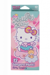 Coolpack, Farby tempera w tubie Hello Kitty - Pink 1, 12ml x 12 szt (10586PTR)