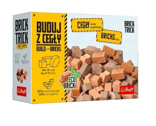 Zestaw uzupełniający Brick Trick cegły zamkowe mozaika 70 sztuk (61558)