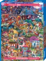 Heye, Puzzle 1000: Szczęśliwe miasto I - Dobry wieczór, Berman (30058)