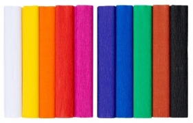 Bibuła marszczona 10 kolorów 25x200cm HERLITZ