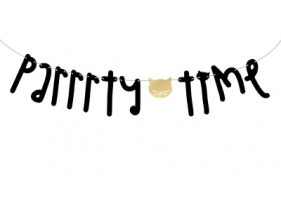 Girlanda Partydeco Kotek - Parrrty Time, 12 x 130 cm (GRL79)