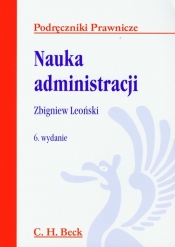 Nauka administracji - Leoński Zbigniew