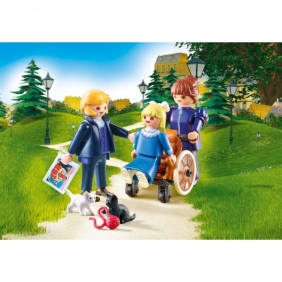 Playmobil Heidi: Klara z tatą i panną Rottenmeier (70258)