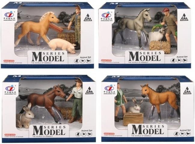 Zestaw zwierząt mix