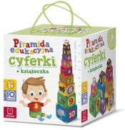 Piramida edukacyjna Cyferki + książeczka