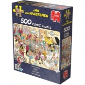 Puzzle 500: Jan van Haasteren - Kolacja z owoców morza (17458)
