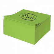 Kostka papierowa Protos Origami - zielony 85 mm x 85 mm x 30 mm