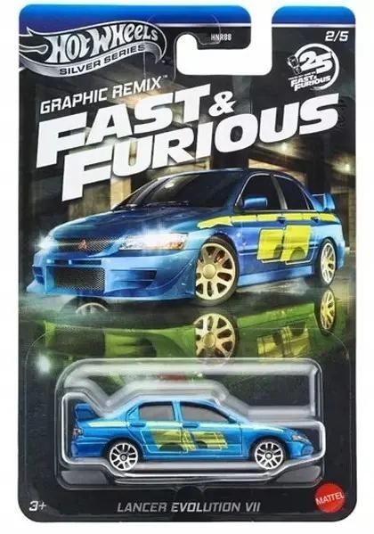 Hot Wheels Silver Series Szybcy i wściekli JBY47