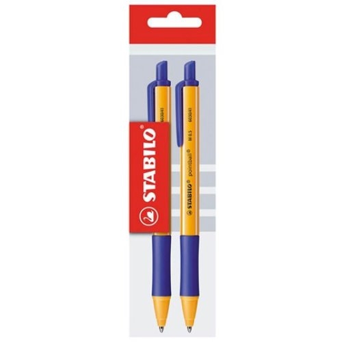 Długopis Stabilo niebieski 2 sztuki