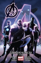 Avengers: Czas się kończy. Tom 1 - Hickman Jonathan, Schiti Valerio, Cheung Jim, Caselli Stefano, Deodato Mike, Walker Kev