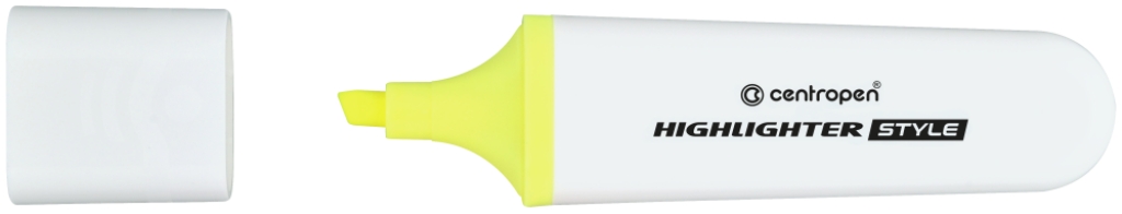Centropen: Zakreślacz Highlighter Style Fluo, żółty