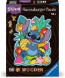 Ravensburger, Puzzle drewniane 150: Disney - Stitch (12000758) Wiek: 10+