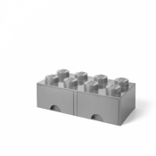 LEGO, Szuflada klocek Brick 8 - Szara (40061740)