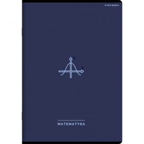 Zeszyt Top 2000 A5/60k - matematyka, 1 szt