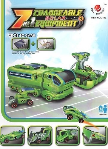 Robot Solarny 7 w 1 ciężarówka
