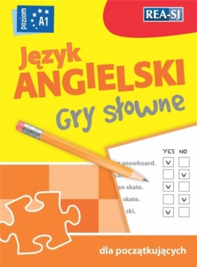 Język angielski gry słowne. Poziom A1 - Gabrielle Smith-Dluha