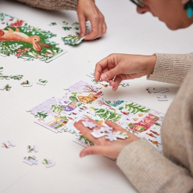 Puzzlove CzuCzu: Zimowe spotkania, 150 el.