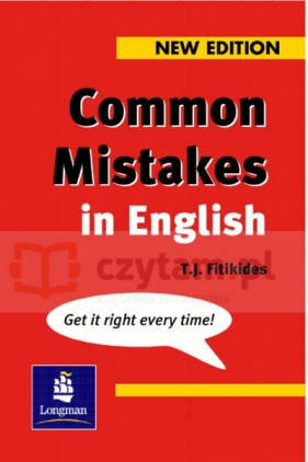 Common Mistakes in English New - T.J. Fitikides