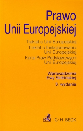 Prawo Unii Europejskiej - Skibińska Ewa