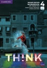 Think 4 Workbook with Digital Pack British English Puchta Herbert, Stranks Jeff, Lewis-Jones Peter