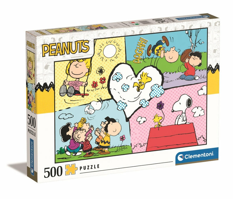 Clementoni Puzzle 500el Peanuts