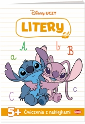 Disney uczy. Stich. Ćwiczenia z naklejkami Litery