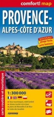 Provence-Alpes-Côte d?Azur laminowana mapa samochodowo-turystyczna 1:300 000