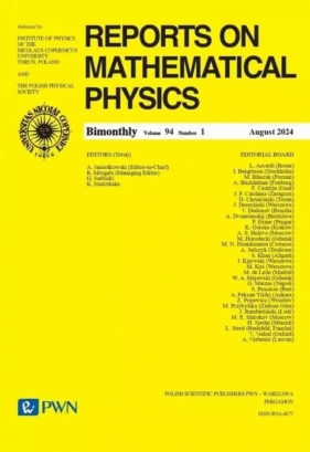 Reports on Mathematical Physics 94/1 - Opracowanie zbiorowe