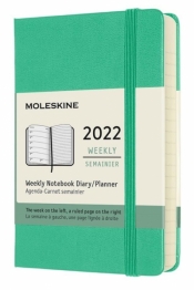 Kalendarz 2022 tygodniowy 12MP tw. ice green