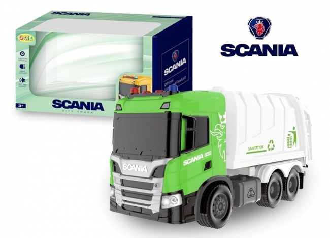 Auto miejskie śmieciarka Scania