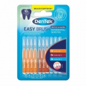 DenTek Easy Brush ISO 1,2,3, szczoteczki interdertalne, 10 szt.