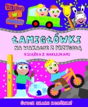 amigłówki na wakacje z przygodą. Dzieciaki w podróży. Książka z naklejkami - Opracowanie zbiorowe