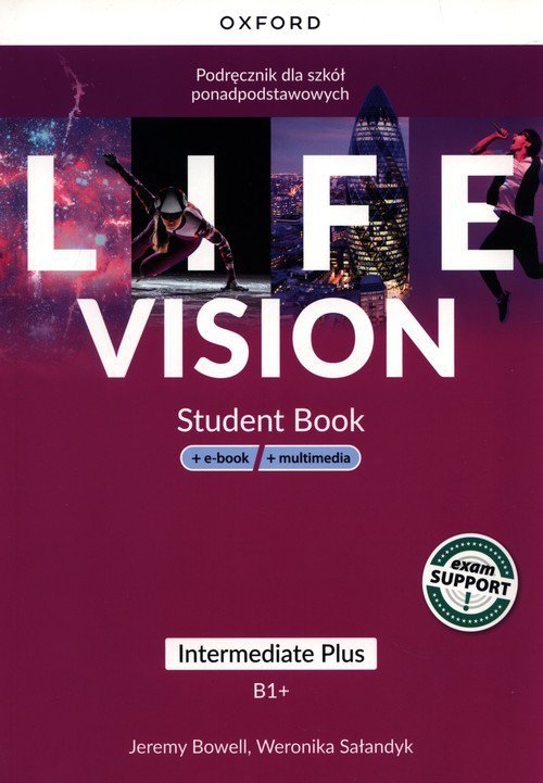 Life Vision Intermediate Plus B1+. Podręcznik do liceum i technikum (Uszkodzona okładka)