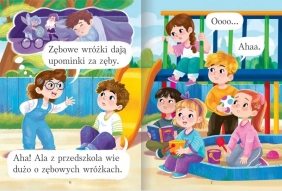 Zaczynam czytać. Duże litery. Pierwsze zdania do nauki czytania. Zębowa wróżka - Agnieszka Bator