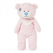 Niebieski nosek - miś różowy 25 cm (G73W0299) - <br />