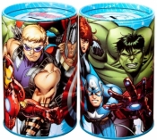 Skarbonka metalowa okrągła - Avengers