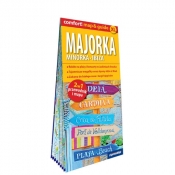 Majorka, Minorka, Ibiza; laminowany map&guide (2w1: przewodnik i mapa) - Marchlik Anna